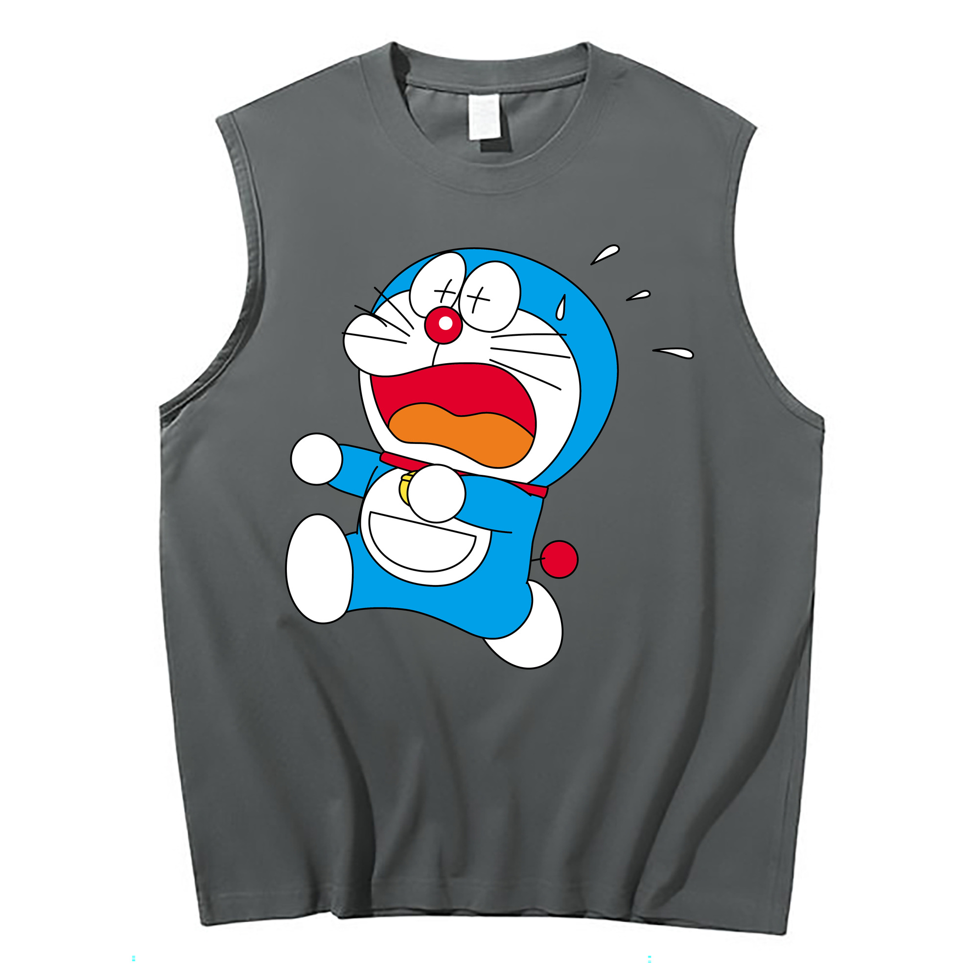 （画像用） ドラえもん Doraemon コットン100％タンクトップ（フロントプリント）